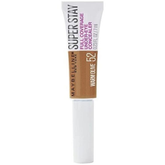 X3 Maybelline Super Stay Full Coverage Under Eye Concealer Warm Olive #52 - Picture 2 of 10